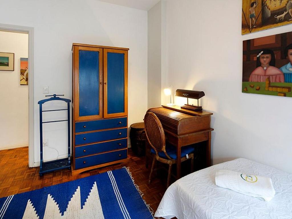  Estiloso 3 quartos para 6 pessoas no posto 5 em Copacabana!