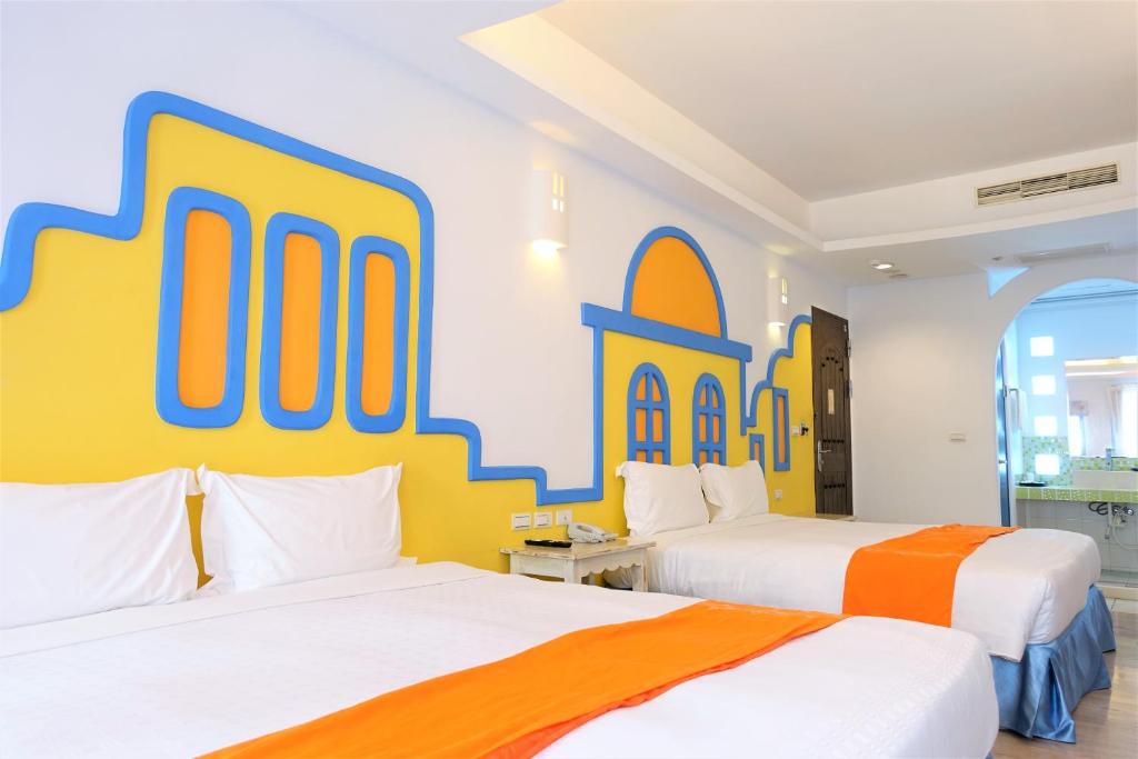 Postel nebo postele na pokoji v ubytování Yujian Kending Tese Homestay