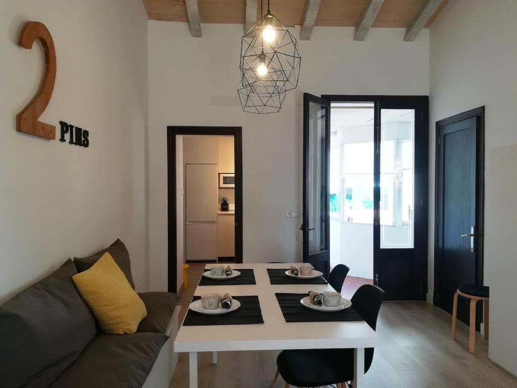Posezení v ubytování CASA 2 PINS