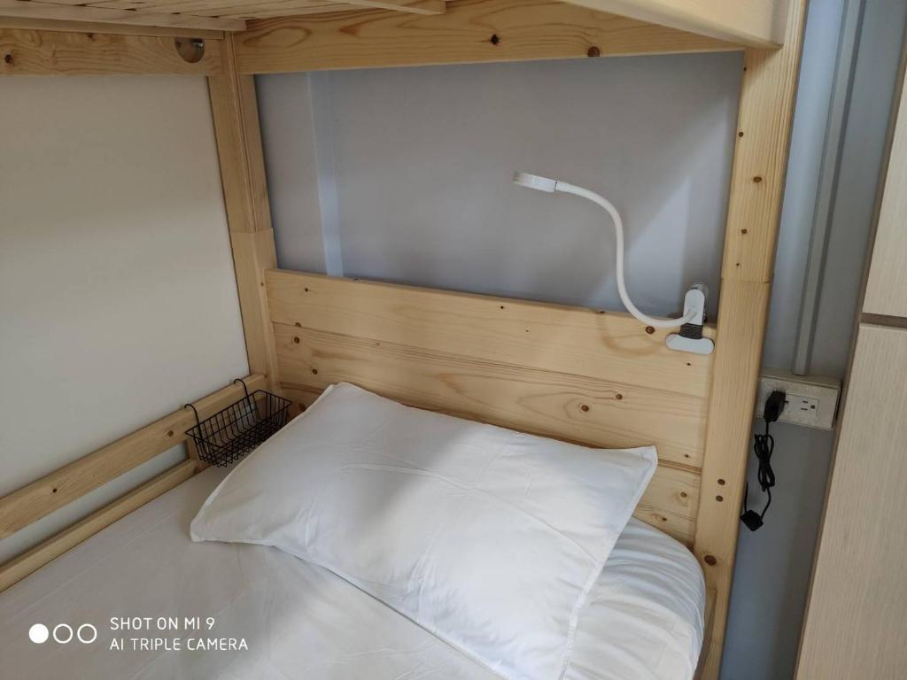 Postel nebo postele na pokoji v ubytování Simple life hostel