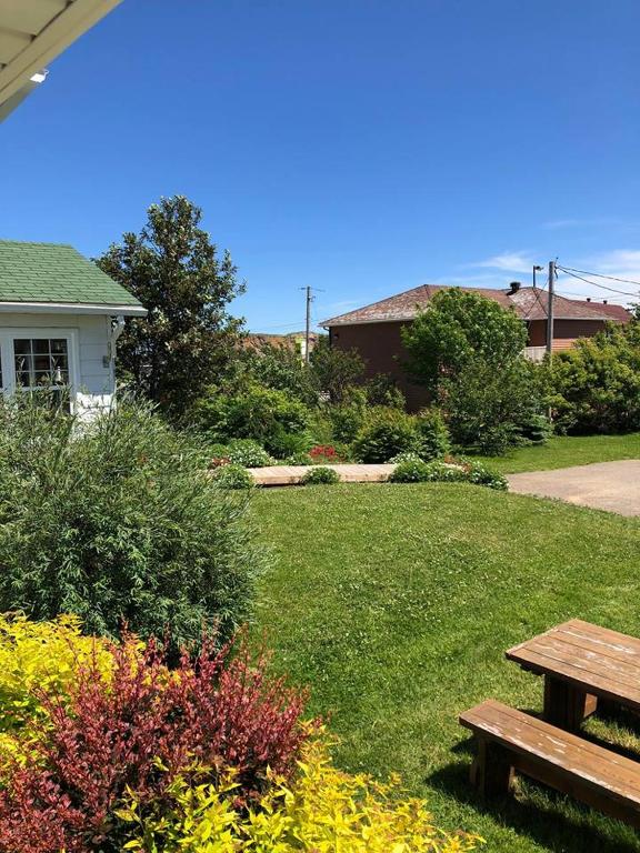 Zahrada ubytování Chalets Glenn