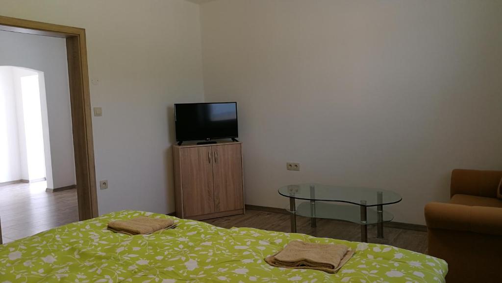 TV a/nebo společenská místnost v ubytování Apartmánové ubytovanie VKF
