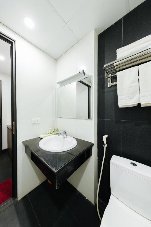 Koupelna v ubytování Hana 2 Apartment & Hotel Bac Ninh