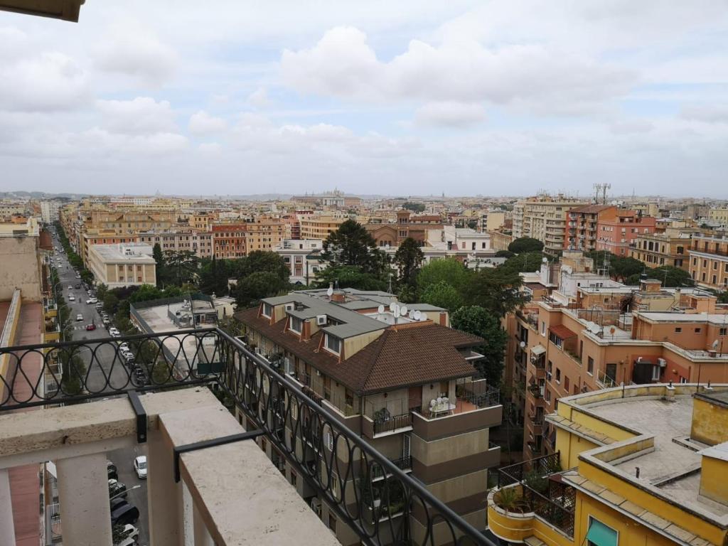 Výhľad na mesto Rím alebo výhľad na mesto priamo z apartmánu