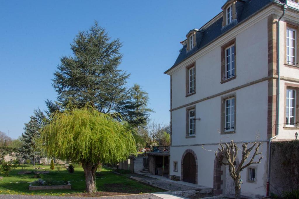 Zahrada ubytování Manoir Le Refuge