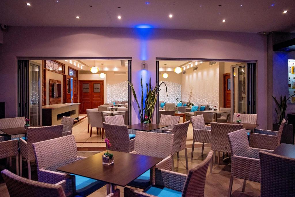 Posezení v ubytování Pyramos Hotel