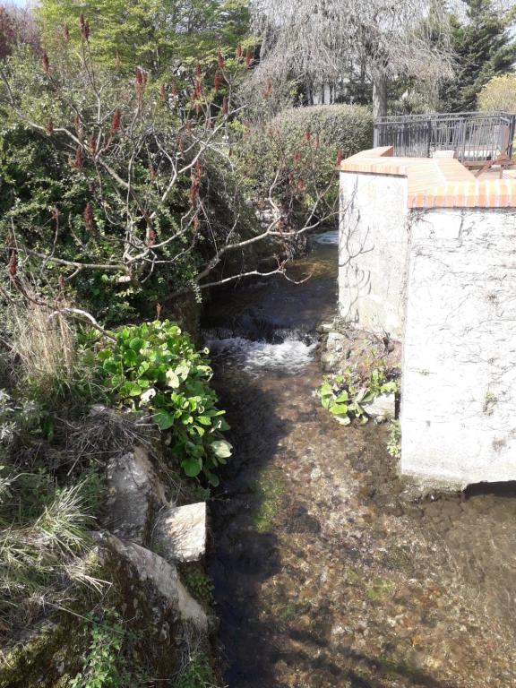 Zahrada ubytování Moulin Béchereau