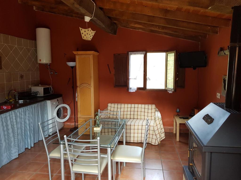 Kuchyň nebo kuchyňský kout v ubytování La Hacienda Del Campo