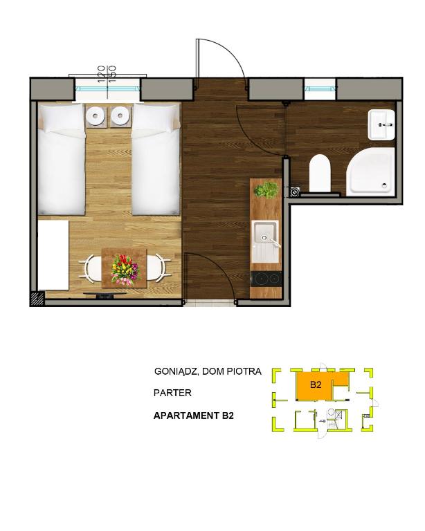 Dom Piotra - Apartamento Estudio
