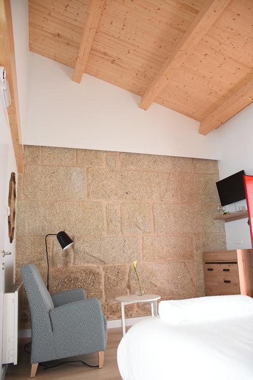 Posezení v ubytování Casa Choupas