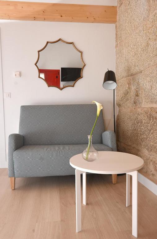 Posezení v ubytování Casa Choupas