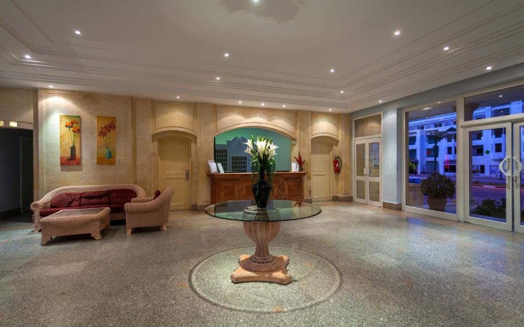 Posezení v ubytování Le Corail Appart'Hotel Yasmine Hammamet