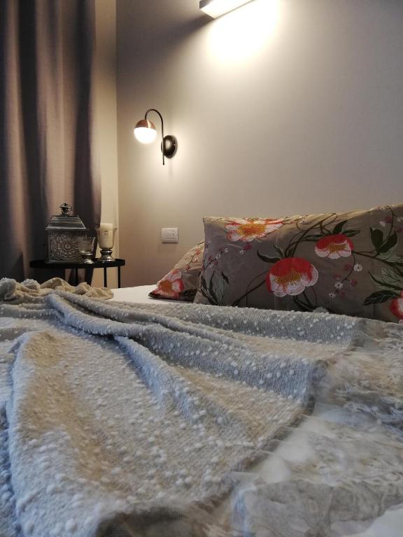 Postel nebo postele na pokoji v ubytování Agriturismo Le Piccole Macìe