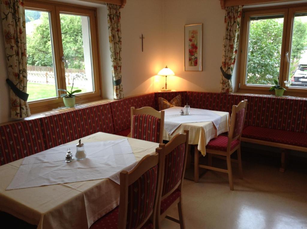 Posezení v ubytování Appartements Lederer