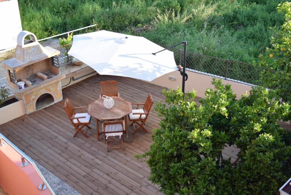 Zahrada ubytování Corfu Seaview Maisonette - Sopra il Mare
