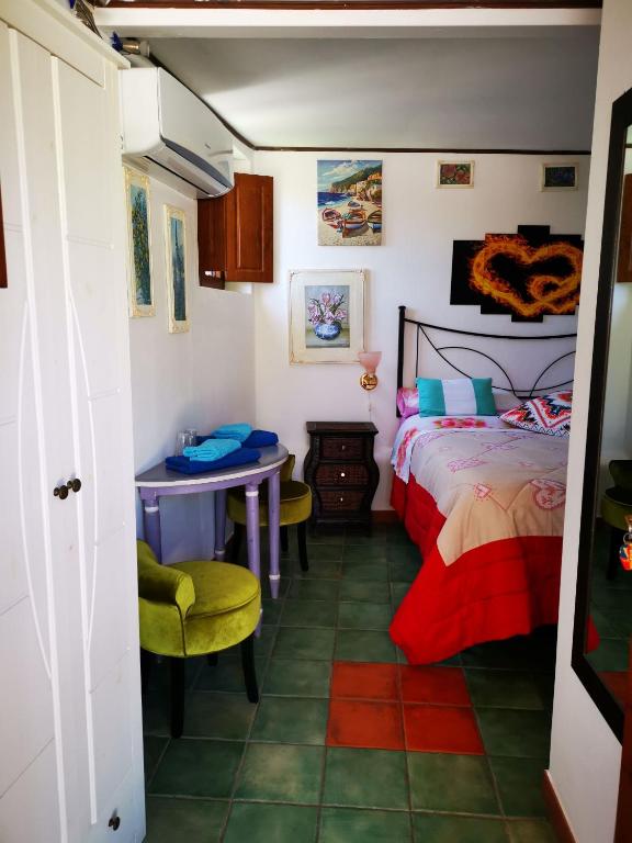 Postel nebo postele na pokoji v ubytování Aquilone Residence