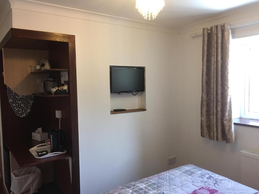 TV a/nebo společenská místnost v ubytování Cameron Guest House