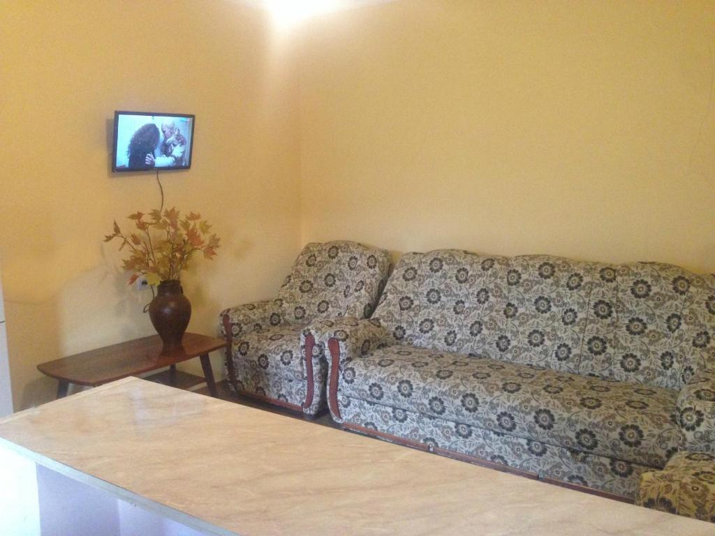 TV a/nebo společenská místnost v ubytování Family