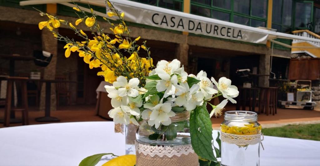 Nápoje v ubytovaní Casa Da Urcela