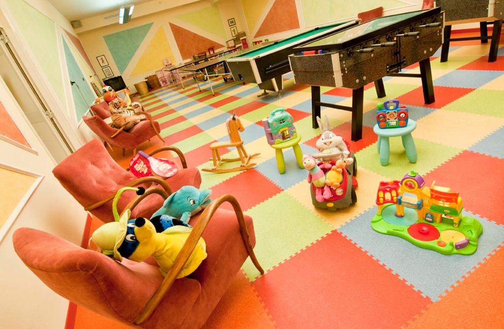 De kidsclub van Grand Hotel Dino
