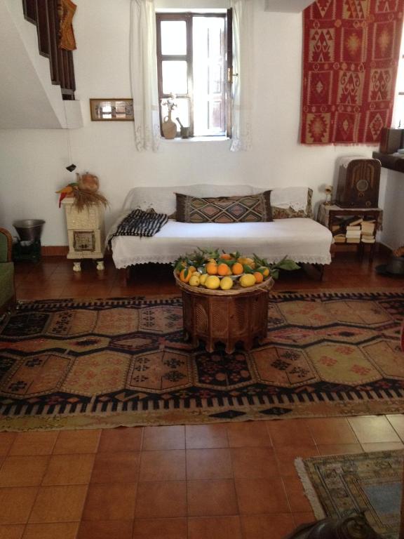 Posezení v ubytování Kalkan Turk Evi