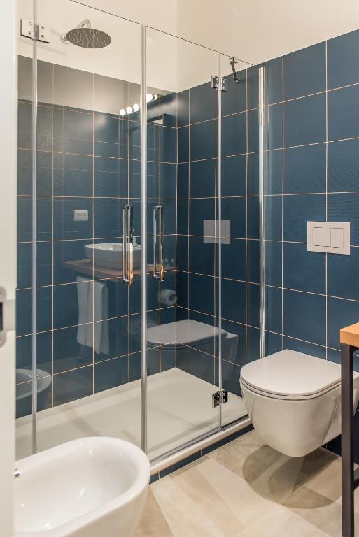 Koupelna v ubytování APARTHOTEL CASA MIA