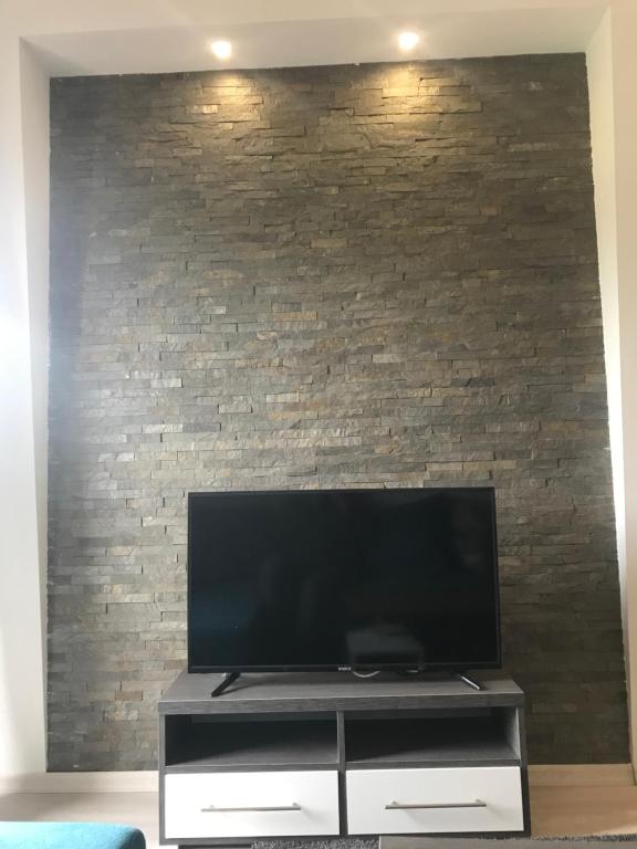 TV a/nebo společenská místnost v ubytování Apartmani borova 2