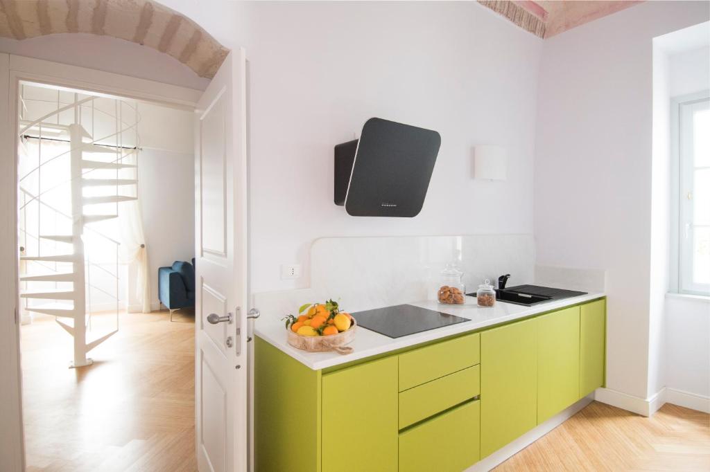 Cucina o angolo cottura di Dimora Cummà Marì