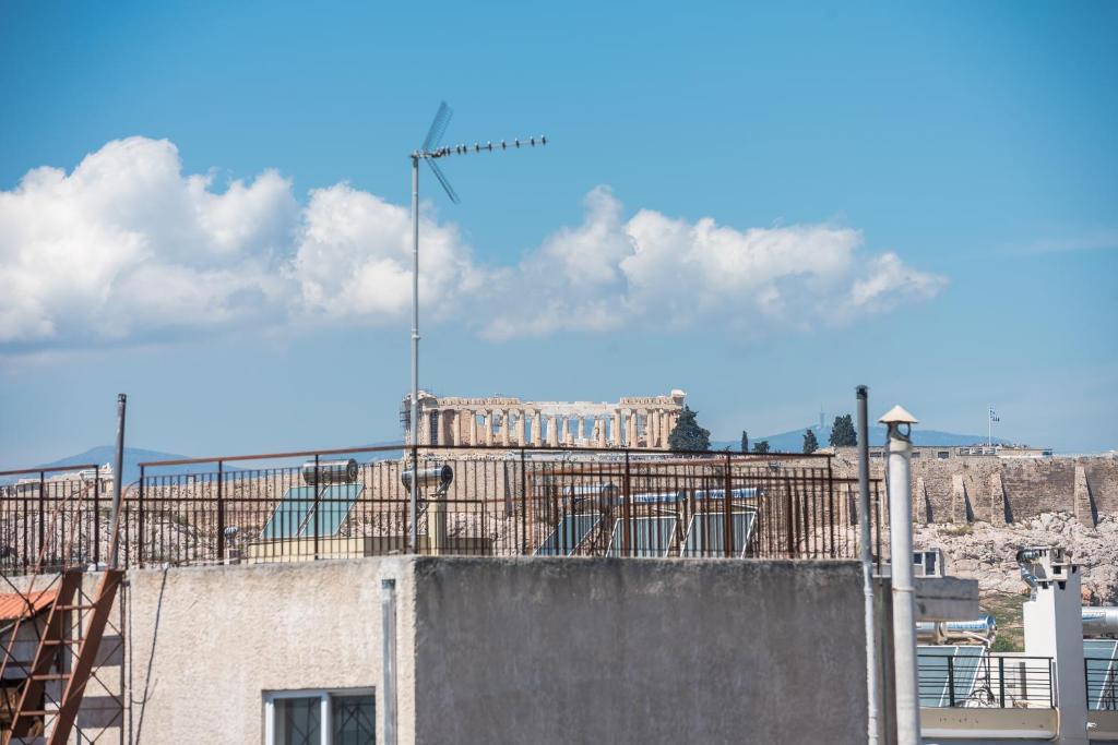 Modern Loft with Acropolis View by Cloudkeys