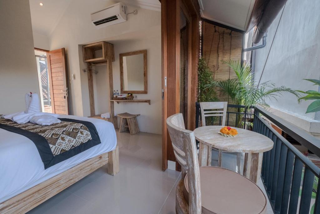 Postel nebo postele na pokoji v ubytování Nikuna homestay