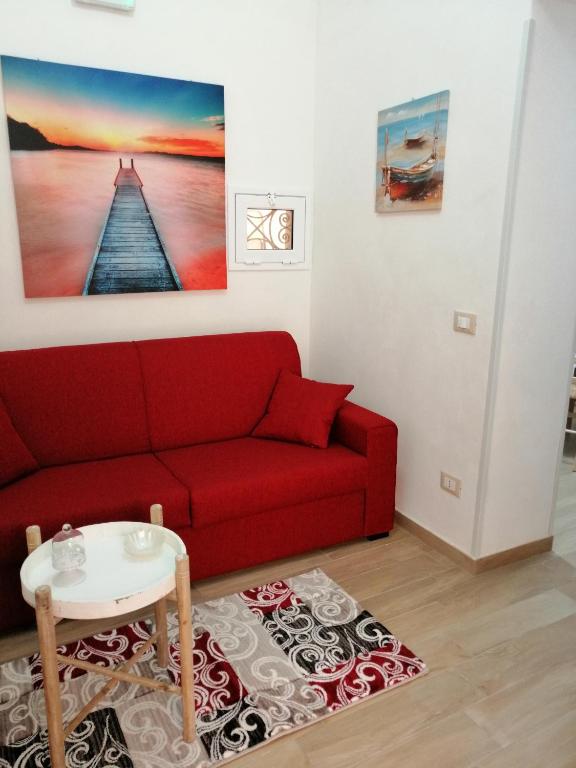 Część wypoczynkowa w obiekcie Casa per Vacanze a Marsala