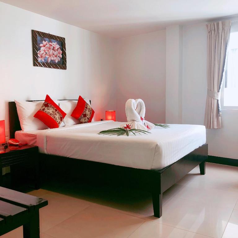 Postel nebo postele na pokoji v ubytování Silver Resortel