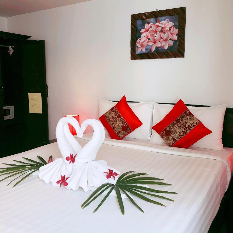 Postel nebo postele na pokoji v ubytování Silver Resortel