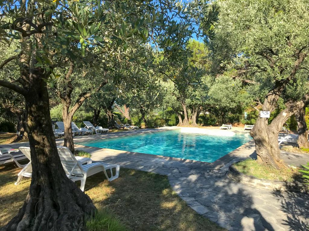 Bazén v ubytování La Picholine en Provence nebo v jeho okolí
