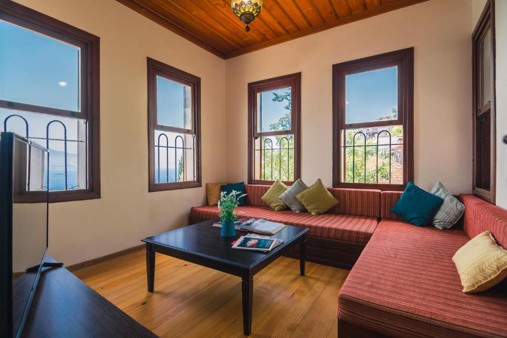 Posezení v ubytování Hotel Villa Turka