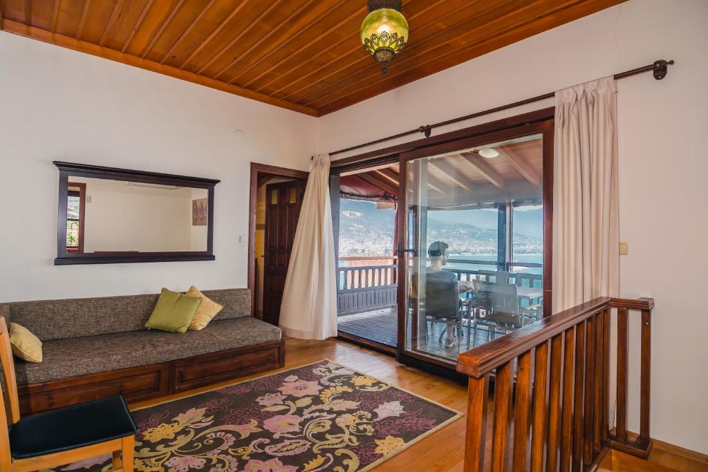 Posezení v ubytování Hotel Villa Turka