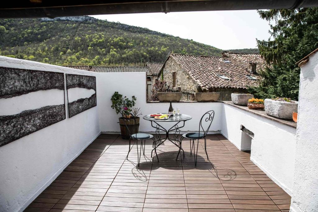 Nespecifikovaný výhled na hory nebo výhled na hory při pohledu z bed and breakfast