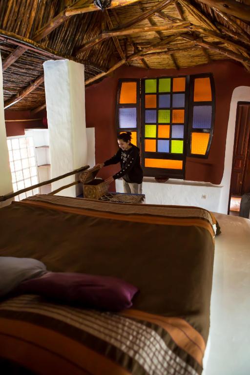Posezení v ubytování Maison d'hotes Berbari