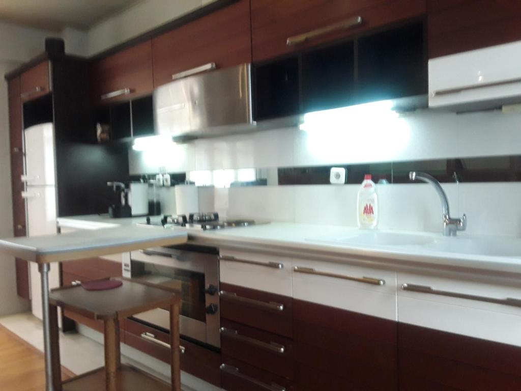 Kuchyňa alebo kuchynka v ubytovaní Deluxe Apartment Best Point