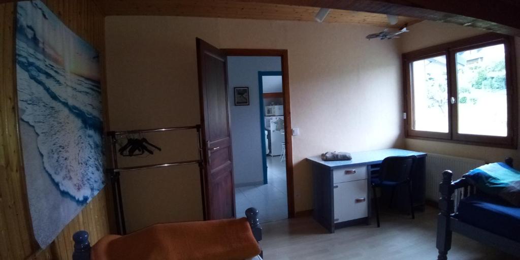 Posezení v ubytování Zimmer mit Frühstück