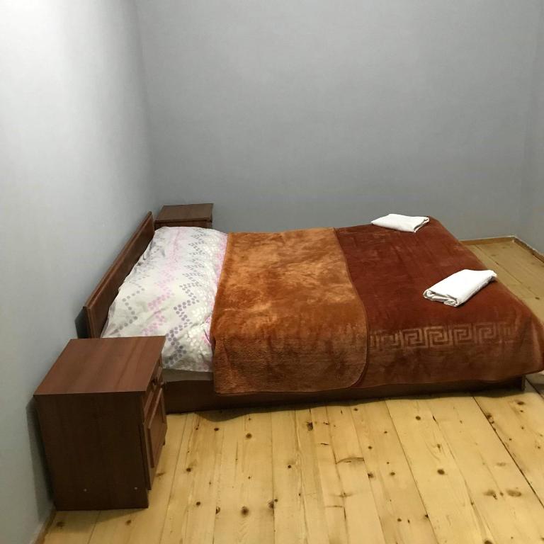 Postel nebo postele na pokoji v ubytování Guesthouse am Museum