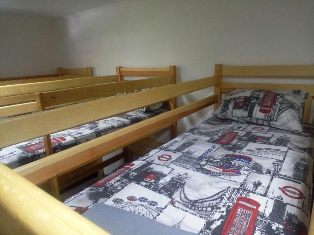 Postel nebo postele na pokoji v ubytování Hostel Light