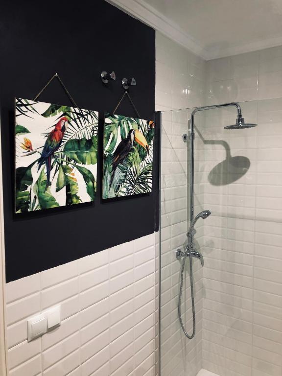 A bathroom at Apartamento semi-industrial palacio Castilla