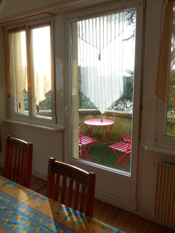 Posezení v ubytování Gîte du moulin