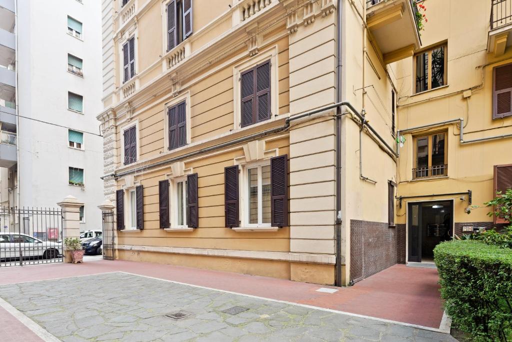 Budova, kde se apartmán nachází