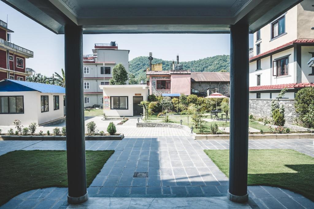 Edifici on està situat l'hostal o pensió