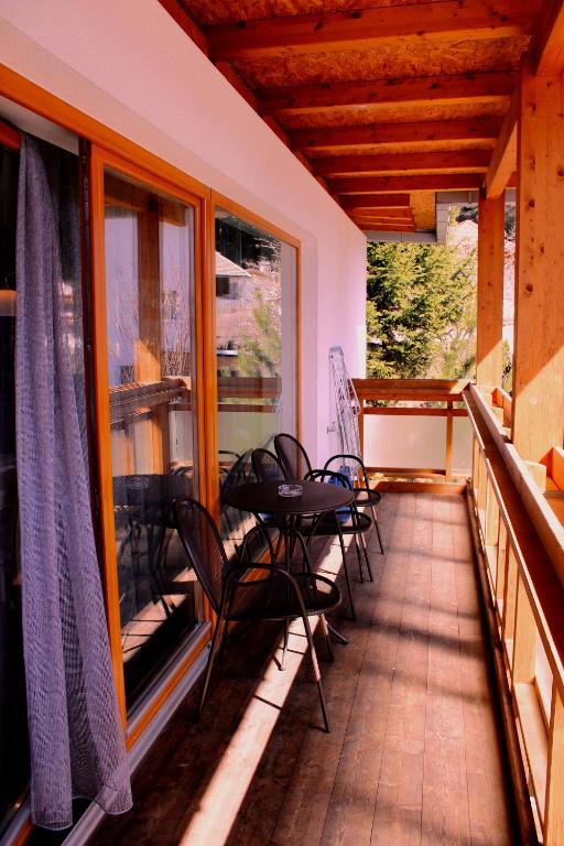 Balkon lub taras w obiekcie Gasthof Residence Brugghof & Erlhof