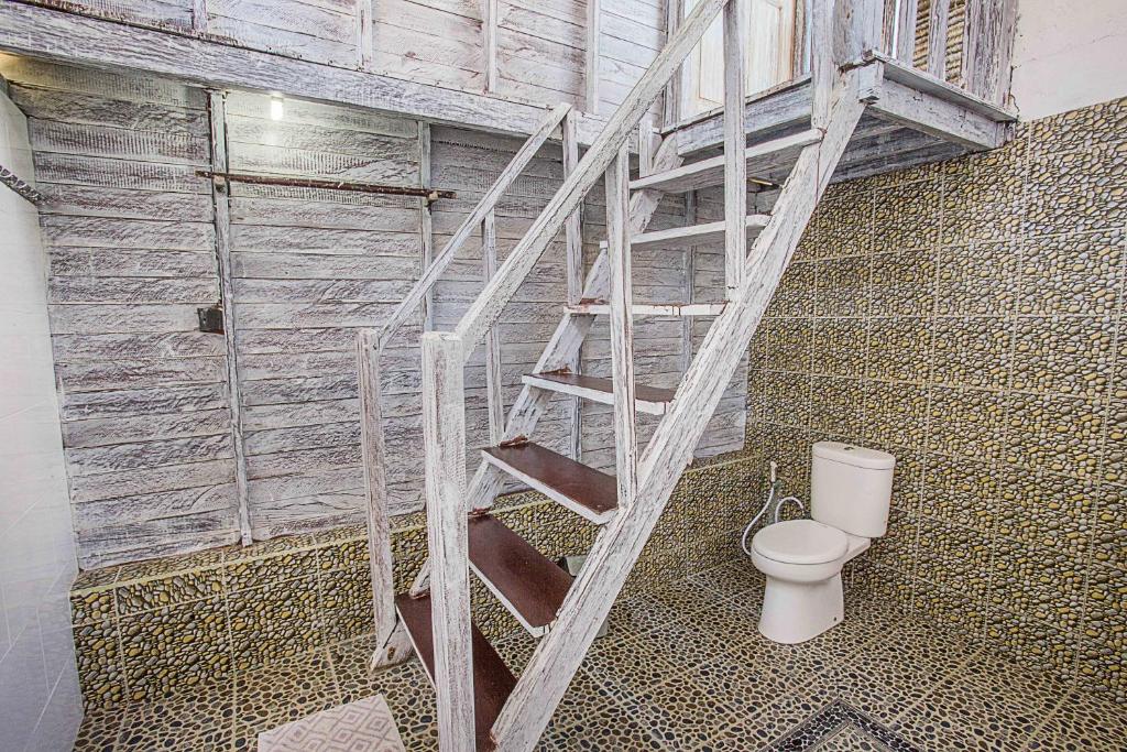 Een badkamer bij Secret Point Huts