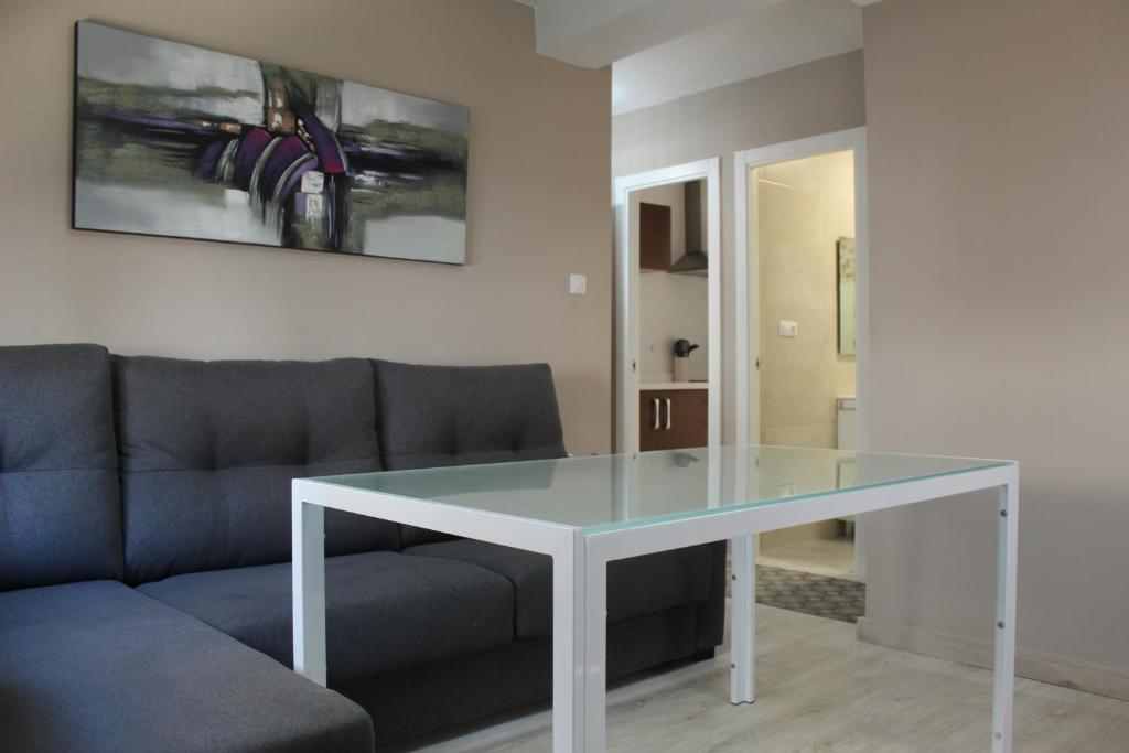 Posezení v ubytování Apartamento Jardines de Cuenca