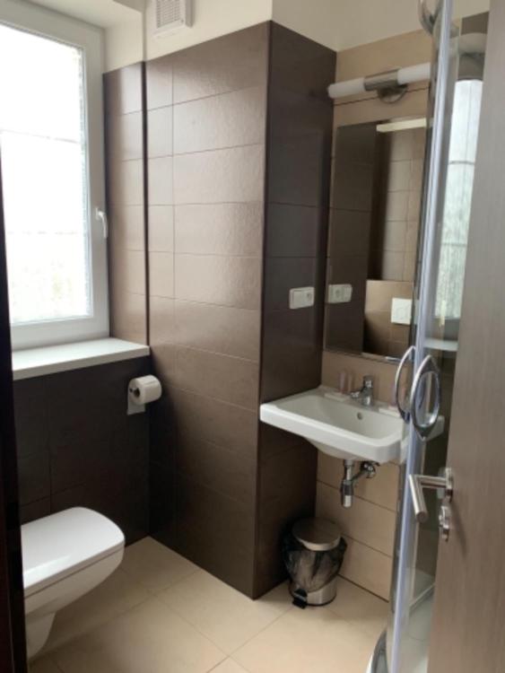 Koupelna v ubytování Wellness hotel Harmonie Třeboň
